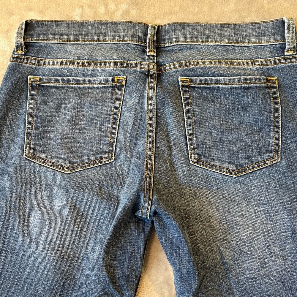 VS Victoria Secret Low Rise 5 Denim Blue Jeans Wmn’s Sz 6 - Picture 7 of 10